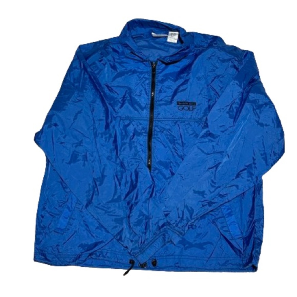 Blue Gold Reebok Windbreaker
